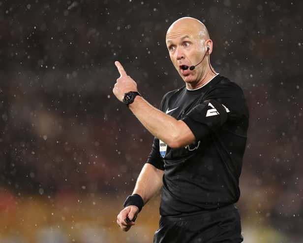 The Premier League referee has been dropped to the Championship following his error last weekend during the Wolves vs Newcastle game.