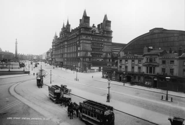 Lime Street Railway Station, 1890. London Stereoscopic Company/Hulton Archive/Getty Images