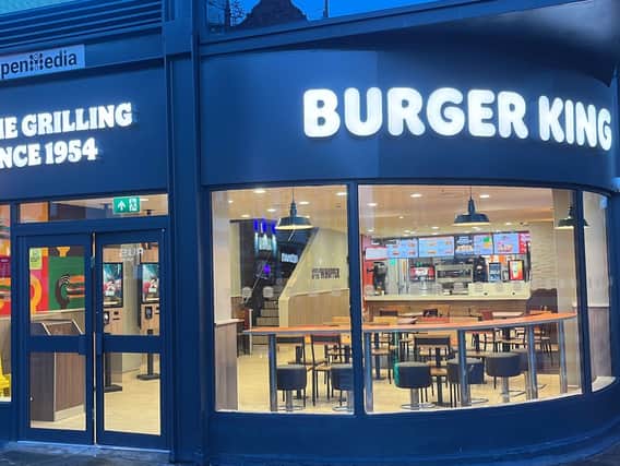 Burger King, Liverpool Central Station. Image: Burger King
