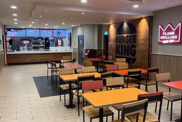 Burger King, Liverpool Central Station. Image: Burger King