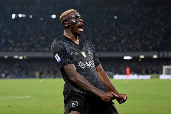 Napoli striker Victor Osimhen. Picture: Getty Images