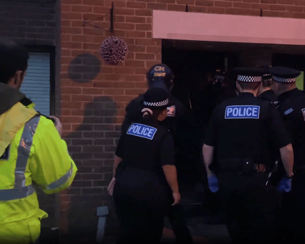 Officers executed eight warrants across Merseyside as part of their drive to disrupt serious organised crime 
