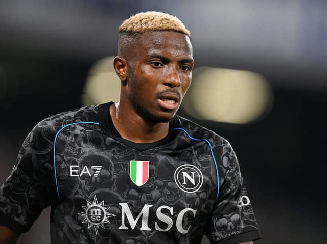Osimhen was signed from Napoli for £86m ahead of the 2024/25 season.
