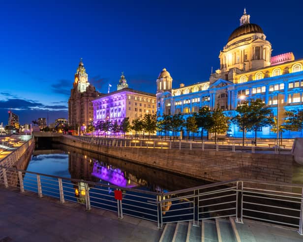 The Liverpool skyline at Pier Head at dusk. Image: vichie81 - stock.adobe.com