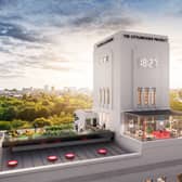 Major plans to transform the iconic Littlewoods building in Liverpool into a television and film complex have been submitted. Image: Capital&Centric