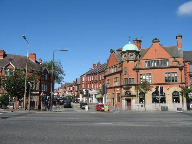 Former Barclay's bank building (on right hand side), on Aigburth Rd, Liverpool. Image: Sue Adair/Wikimedia