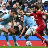 Man City vs Liverpool team news. Picture: PAUL ELLIS/AFP via Getty Images