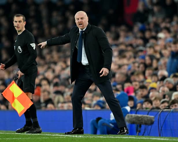 Everton boss Sean Dyche. Picture: Shaun Botterill/Getty Images