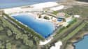 The Cove Resort project is expected to transform Southport's waterfront. Image previously released by The Cove/Leonard Design Architects