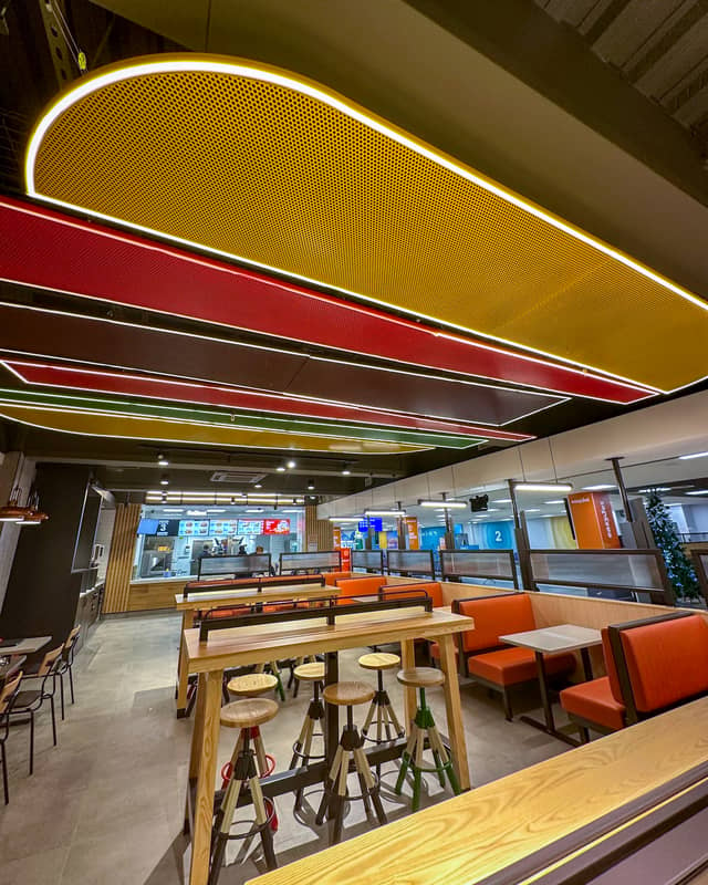 Liverpool Airport's brand new Burger King has a new location and new look. Photo: LJLA