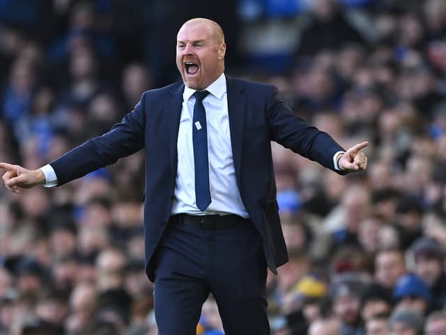 Everton boss Sean Dyche. Picture: Stu Forster/Getty Images