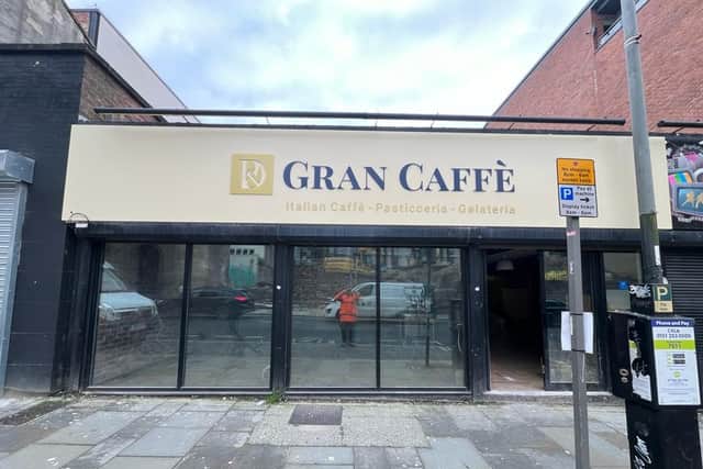 Gran Caffe, Liverpool Duke Street. 