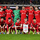 Liverpool player ratings vs Union SG. (Photo by Andrew Powell/Liverpool FC via Getty Images)
