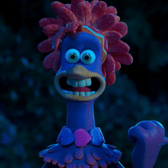 Frizzle from the new Chicken Run: Dawn of the Nugget, played by Scouse actor Sedgwick-Davies Actor