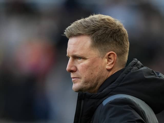 Newcastle manager Eddie Howe. (Photo by ANDY BUCHANAN/AFP via Getty Images)