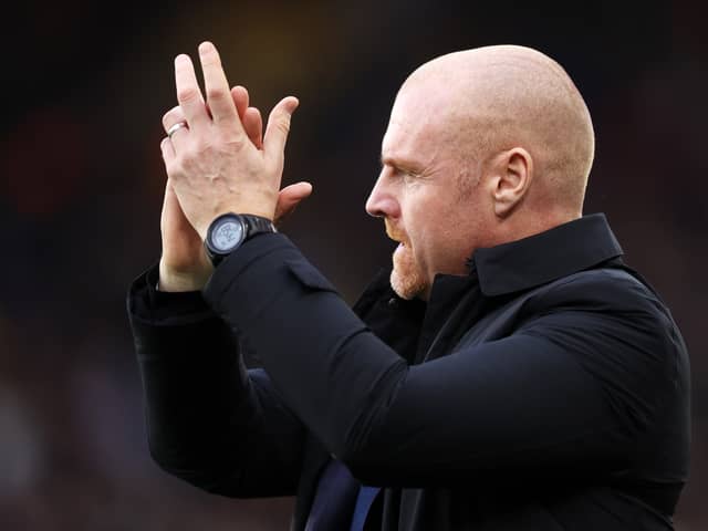 Everton manager Sean Dyche.  (Photo by Nathan Stirk/Getty Images)