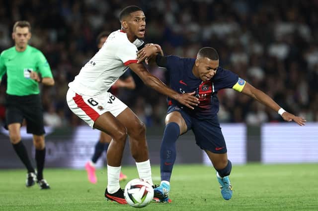 OGC Nice star Jean-Clair Todibo. The defender is a target for Man Utd, as outlined in today's Premier League transfer rumour round-up.
