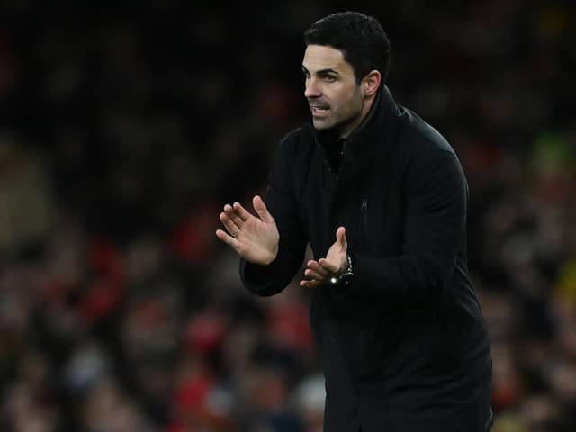 Arsenal boss Mikel Arteta. (Photo by BEN STANSALL/AFP via Getty Images)