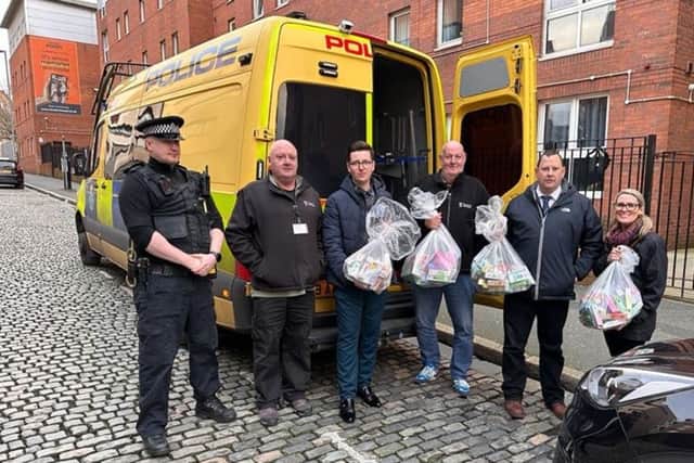 More than 1,000 illegal vapes with a street value of £12,000 are seized in an operation involving Liverpool City Council, Merseyside Police and Public Health Liverpool. Image: Liverpool City Council
