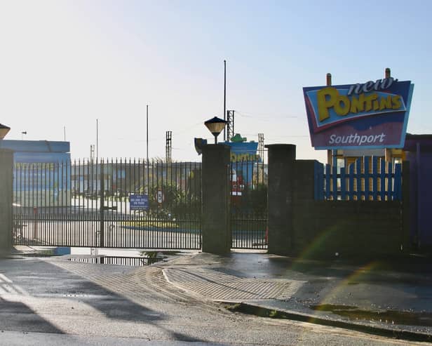 Pontins site in Ainsdale, Southport