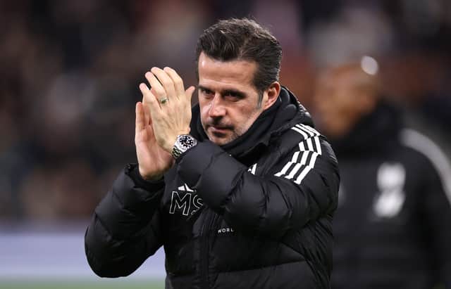 Fulham boss Marco Silva. . (Photo by Ryan Pierse/Getty Images)