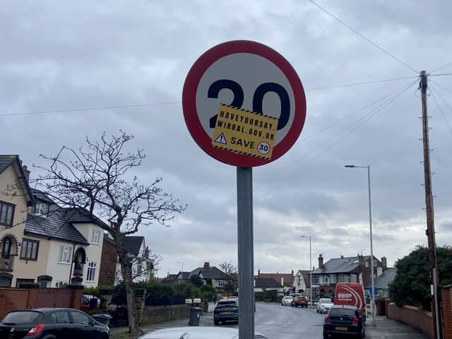 Merseyside Police will enforce 20 mph speed limits on more than 1,700 roads on Wirral