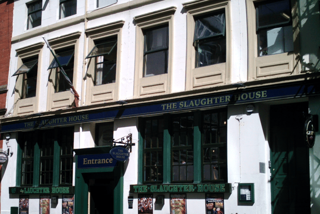 The Slaughter House, Fenwick Street, Liverpool. Photo: Rodhullandemu, CC BY-SA 3.0 via Wikimedia Commons