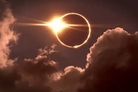A total eclipse of the Sun. Peter Jurik - stock.adobe.com
