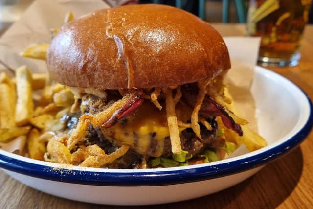 Honest Burgers' 'I Love Bacon' special. Image: Dominic Raynor