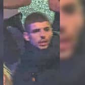 The man police wish to speak to following the incident on Westfield Street, St Helens.