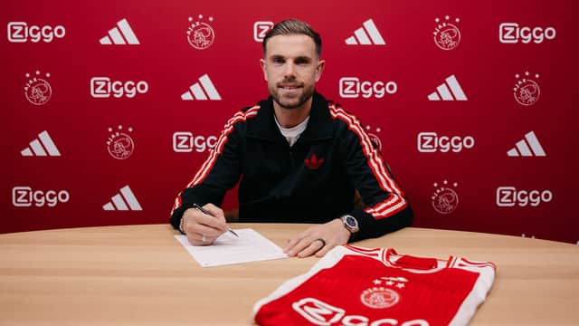 Jordan Henderson signs for Ajax