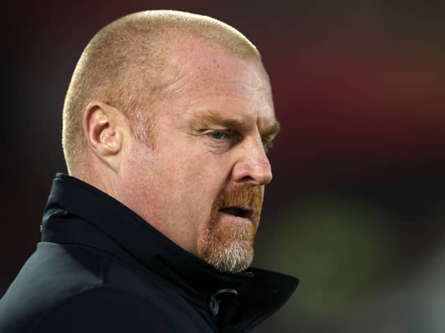 Everton manager Sean Dyche. (Photo by Eddie Keogh/Getty Images)