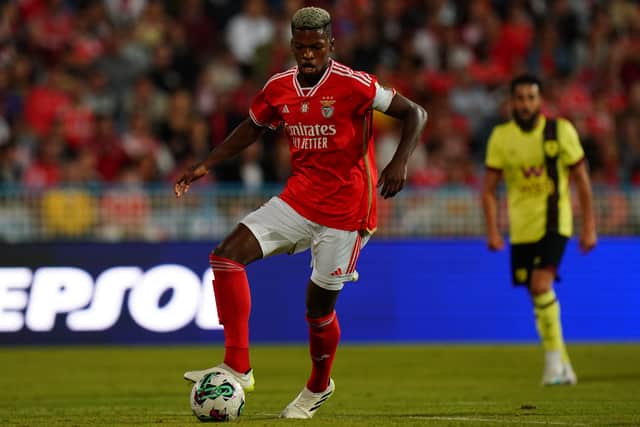 Florentino Luis playing for Benfica