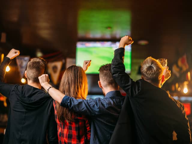Friends at a sports bar. Image: Nomad_Soul - stock.adobe.com