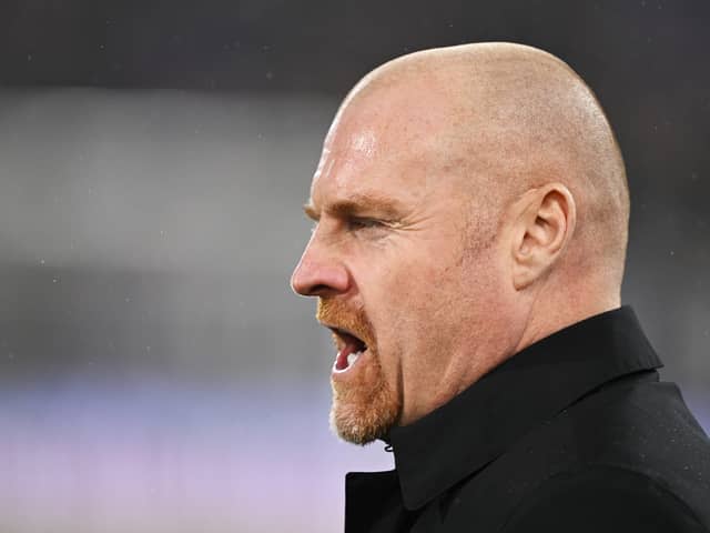 Everton manager Sean Dyche. (Photo by Mike Hewitt/Getty Images)