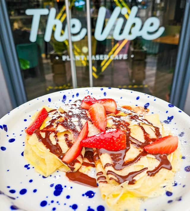 The Vibe's new Custard and Chocolate Crepes. Image: The Vibe