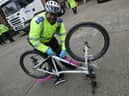 Officers will assist cyclists in preventing theft. Image by Bike Register