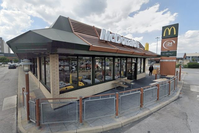 McDonald's, New Mersey Retail Park, Speke. Image: Google Street View