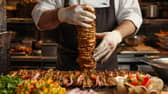 Chef preparing and making traditional doner kebab meat. Image: l1gend - stock.adobe.com