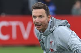 Liverpool assistant manager Pep Lijnders. (Photo by John Powell/Liverpool FC via Getty Images)
