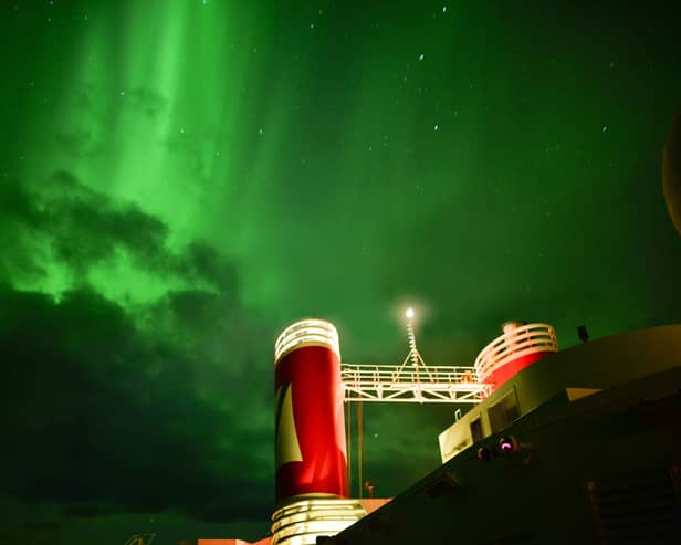 A magical Northern Lights cruise will depart from Liverpool. Image: Fred Olsen