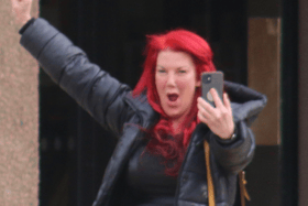 Sharing the news with her 60,900 Instagram followers, Hannah posted two videos outside Liverpool Crown Court, delightedly shouting 'I'm free' and 'Chanel's free'. One of the clips features an amusing reference to the viral video, 'I'm free just like Chanel when she went the canal'. Image: Lynda Roughley