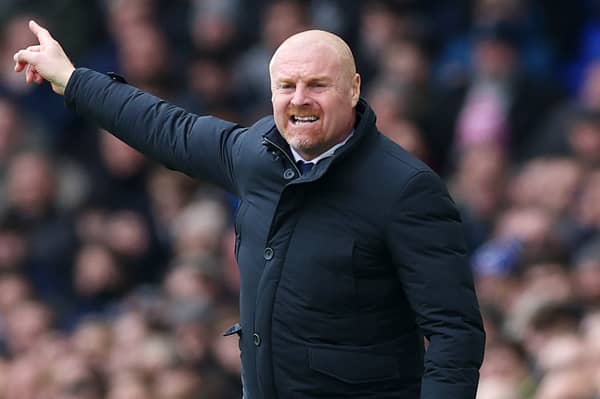 Everton manager Sean Dyche. (Photo by Alex Livesey/Getty Images)