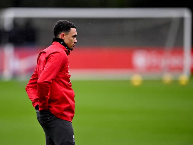 Liverpool vice-captain Trent Alexander-Arnold.  (Photo by Andrew Powell/Liverpool FC via Getty Images)