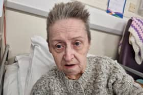 Kathleen Black in Aintree Hospital. Image: LDRS