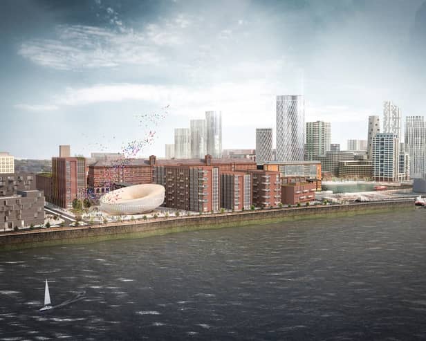 Liverpool Waters long-term plan says King Edward Triangle will be transformed into a mixed use district with innovative new homes, office space, shops and entertainment. Image: Liverpool Waters