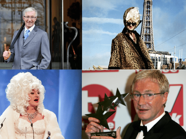 Remembering Paul O'Grady and Lily Savage. Image: Various via Getty Images