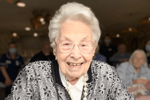 Aunty Marj will celebrate her 110th birthday on April 1, 2024. Image: New Care’s Formby Manor Care Centre