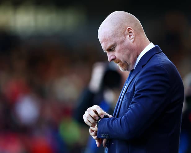 Everton manager Sean Dyche. (Photo by Bryn Lennon/Getty Images)