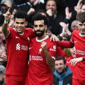 Liverpool player ratings vs Brighton.  (Photo by PAUL ELLIS/AFP via Getty Images)
